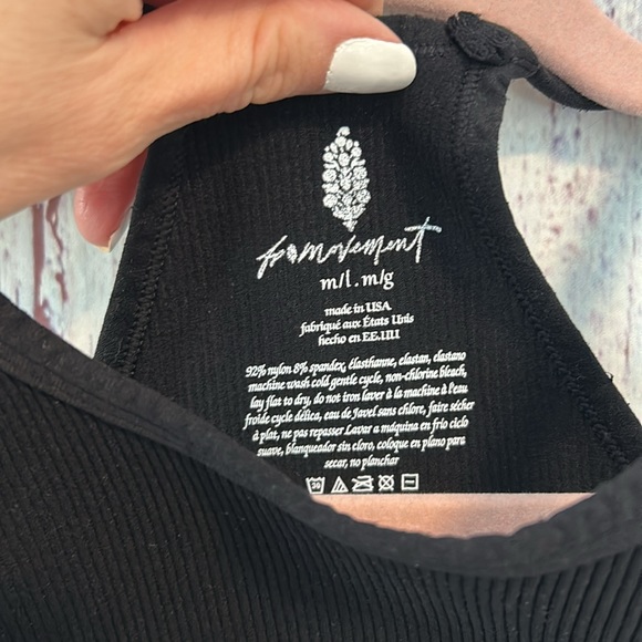 NWOT FP Movement Happiness Runs Crop Tank - Picture 6 of 13